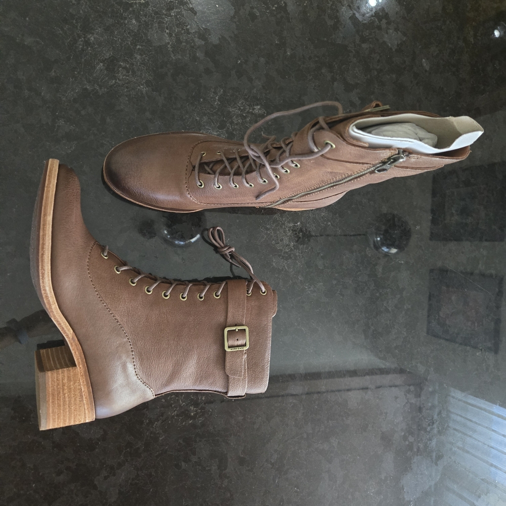 Kork-Ease Brown Combat & Moto Boots